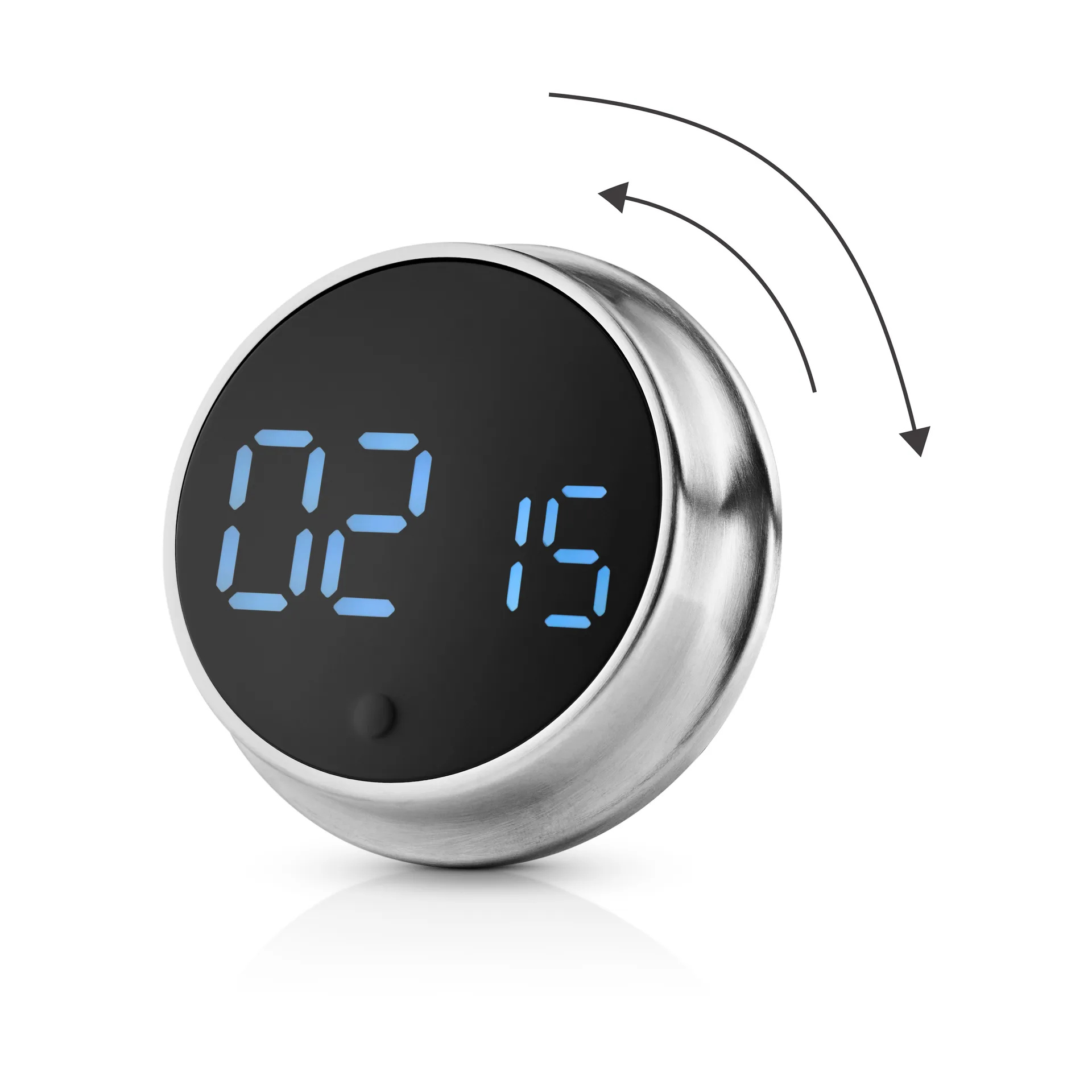 Eva Solo magnetisk timer, Brushed steel Eva Solo