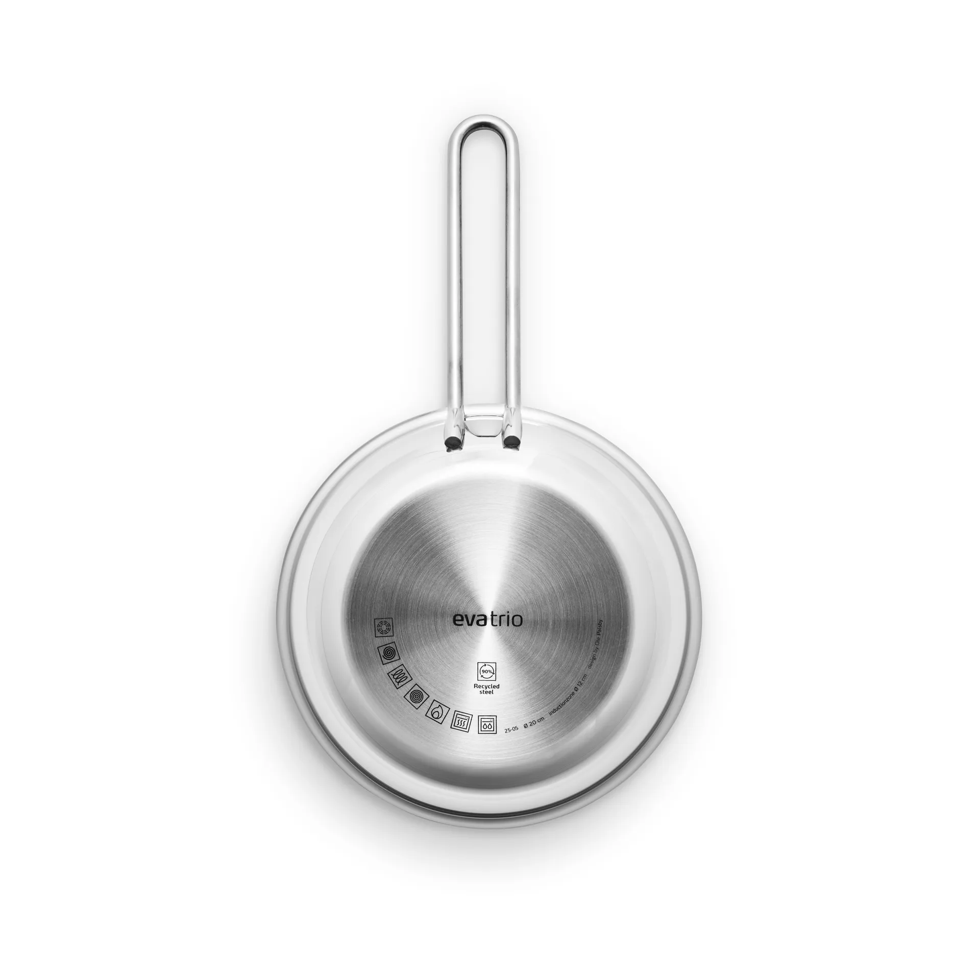 Eva Solo steel base stegepande, Stainless steel, Ø20 cm Eva Solo