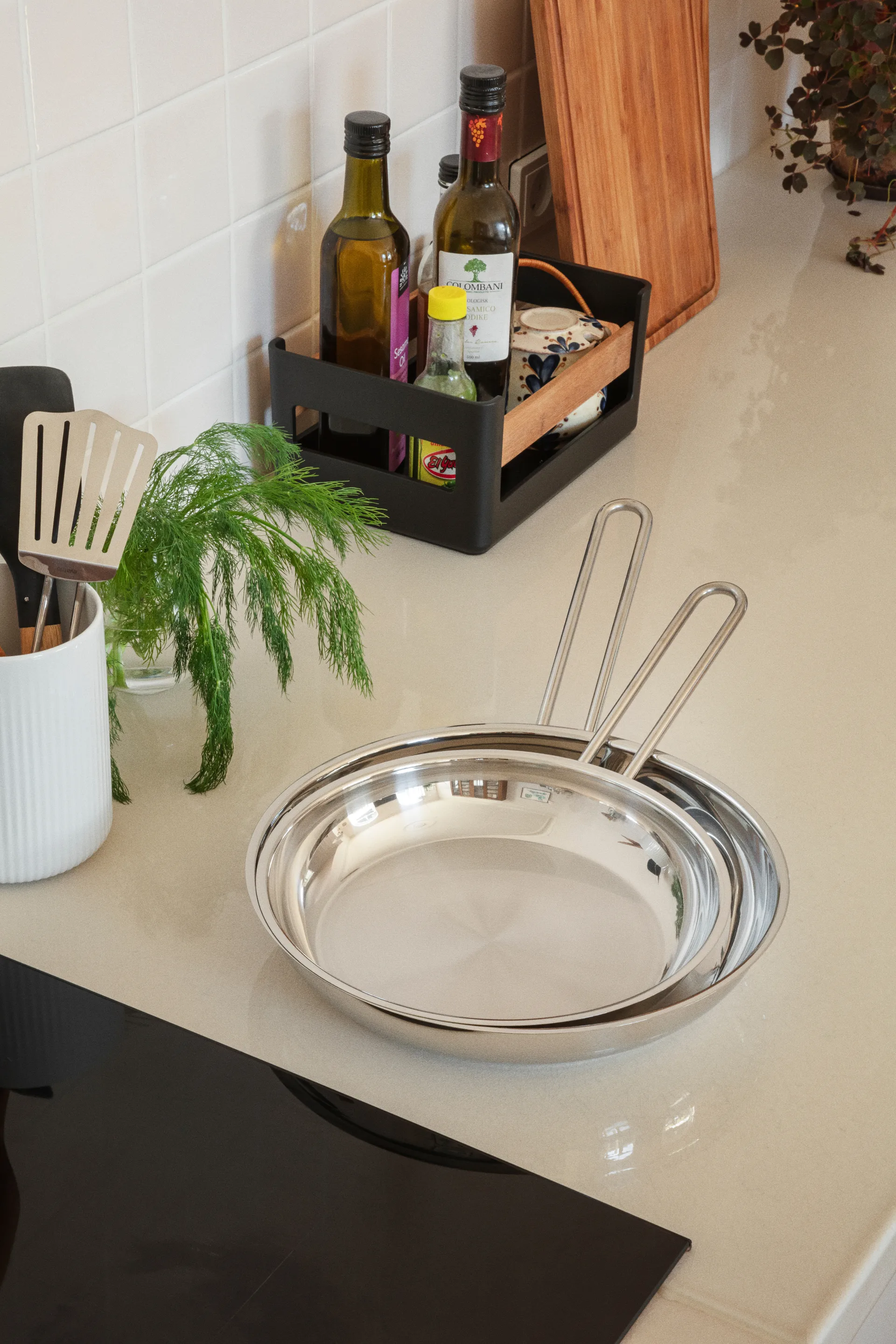 Eva Solo steel base stegepande, Stainless steel, Ø20 cm Eva Solo