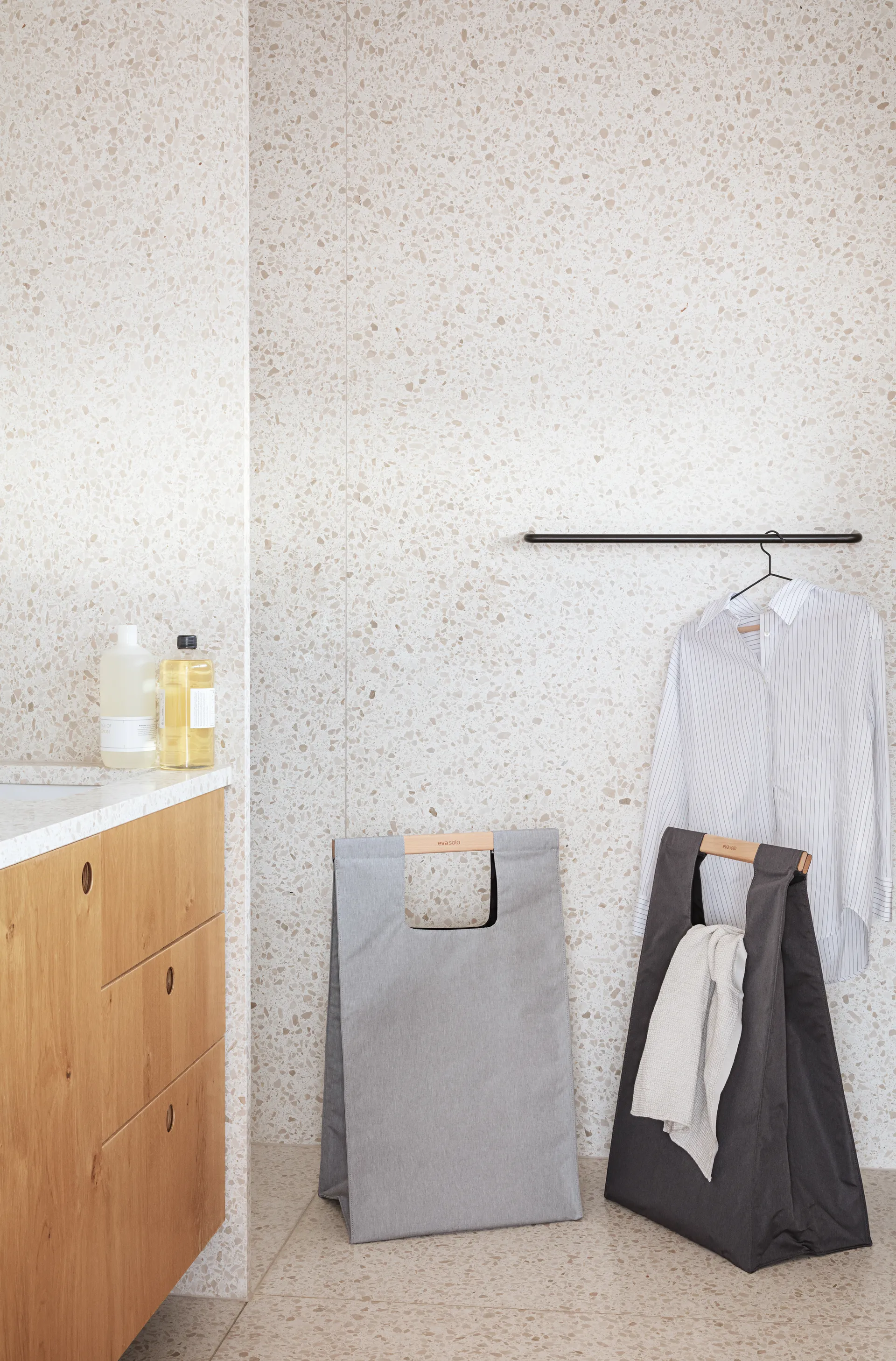 Eva Solo vasketøjskurv, Lysegrå Eva Solo