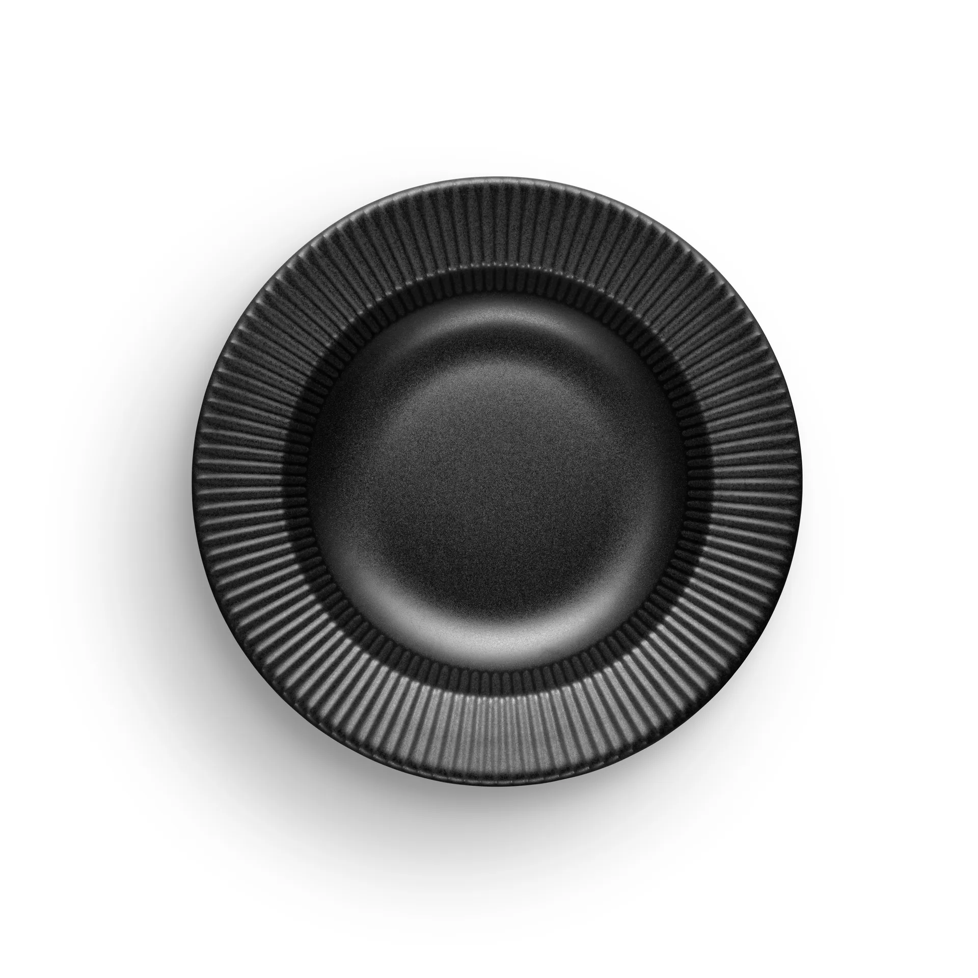 Eva Trio Legio Nova dyb tallerken, Sort Eva Solo