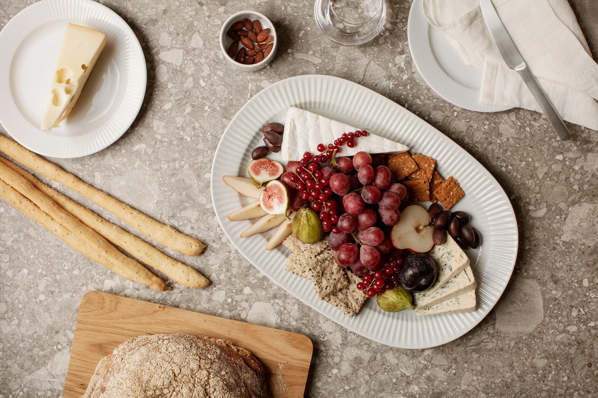 Eva Trio Legio Nova serveringsfad 29x42 cm, Hvid Eva Solo