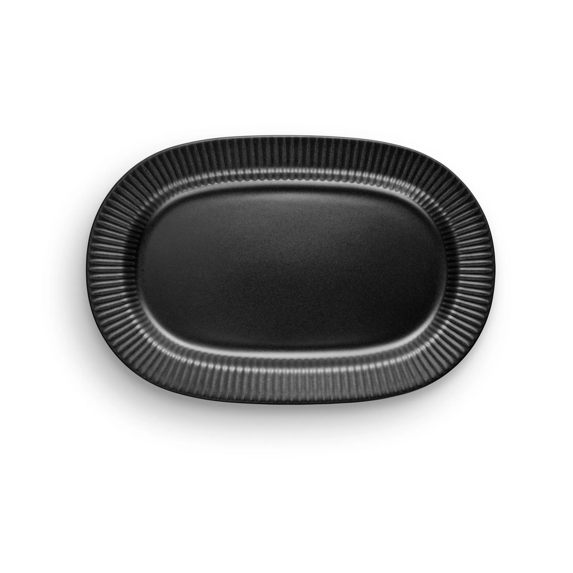 Eva Trio Legio Nova serveringsfad ovalt, Sort Eva Solo