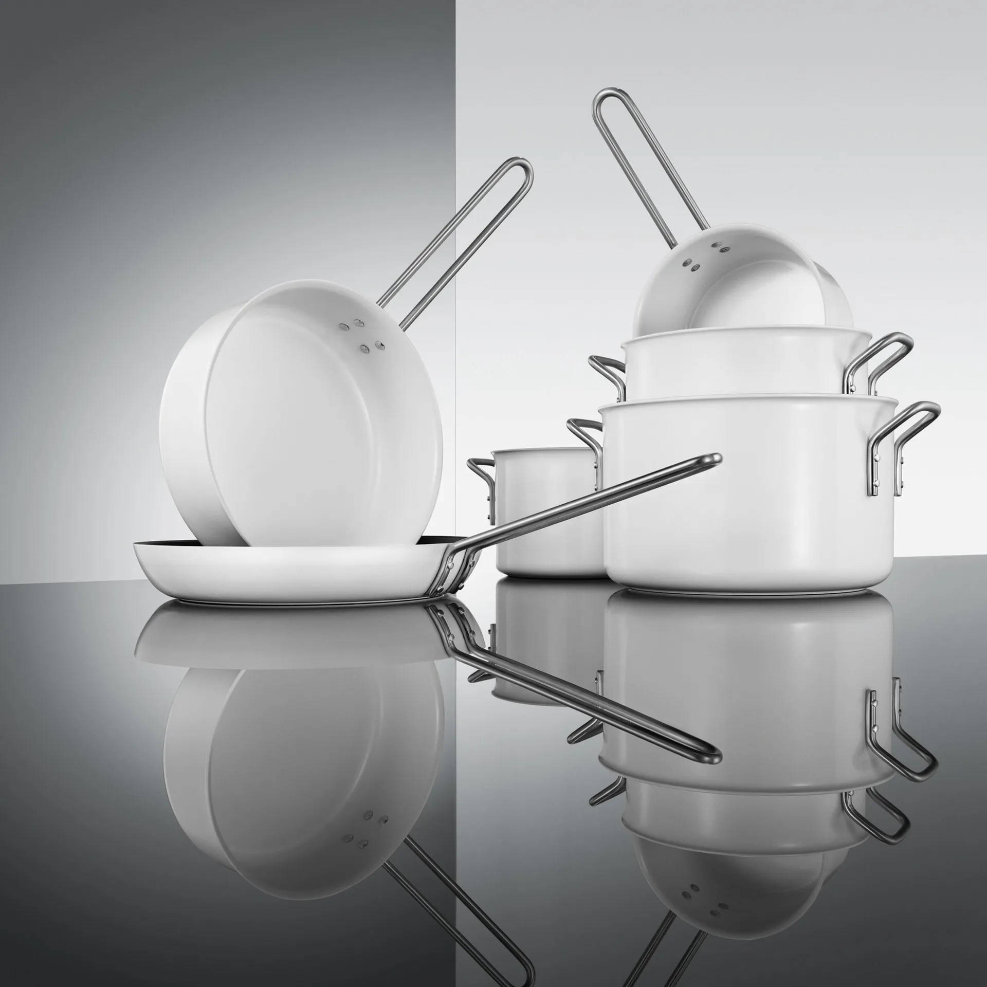 Eva Trio White Line gryde, 7 l Eva Solo