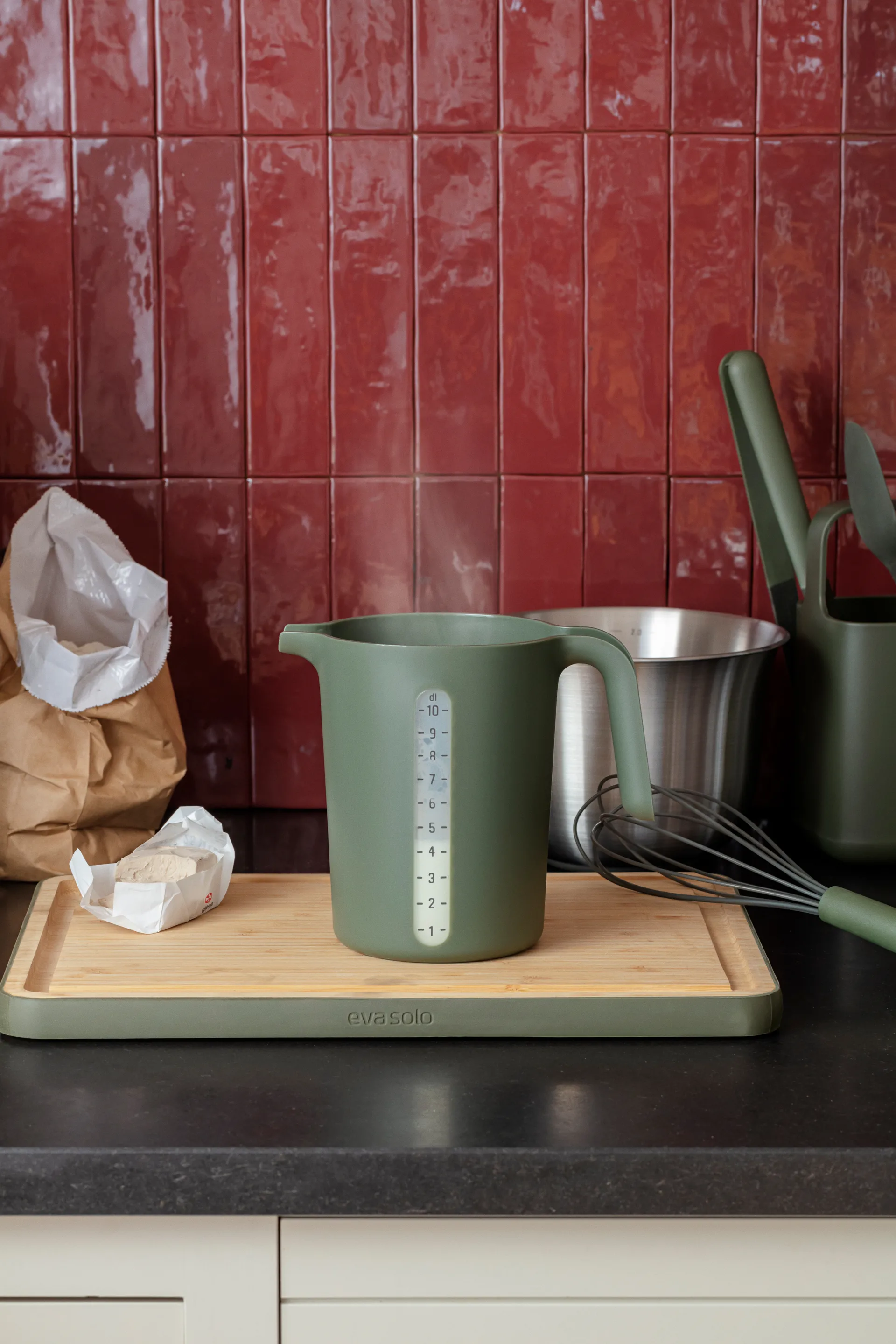 Green tools målebæger 1,0 L, Green Eva Solo