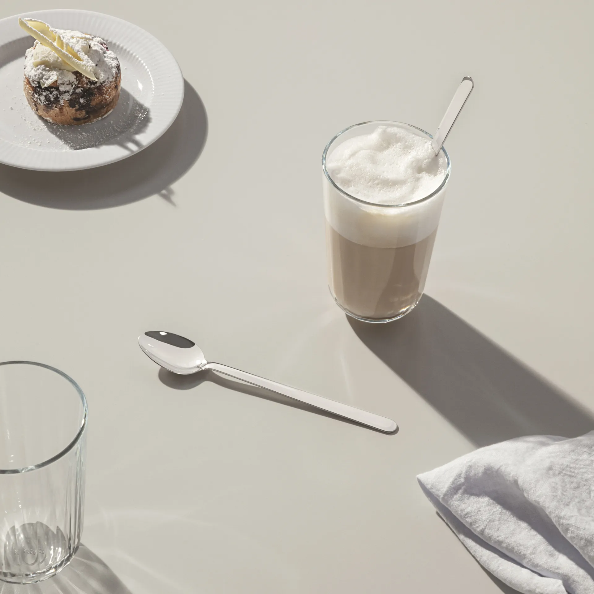 Legio Nova café latteske 4 dele, Rustfrit stål Eva Solo