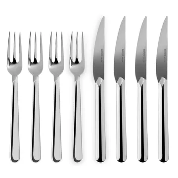 Legio Nova grillbestik 8 dele - Rustfrit stål - Eva Solo