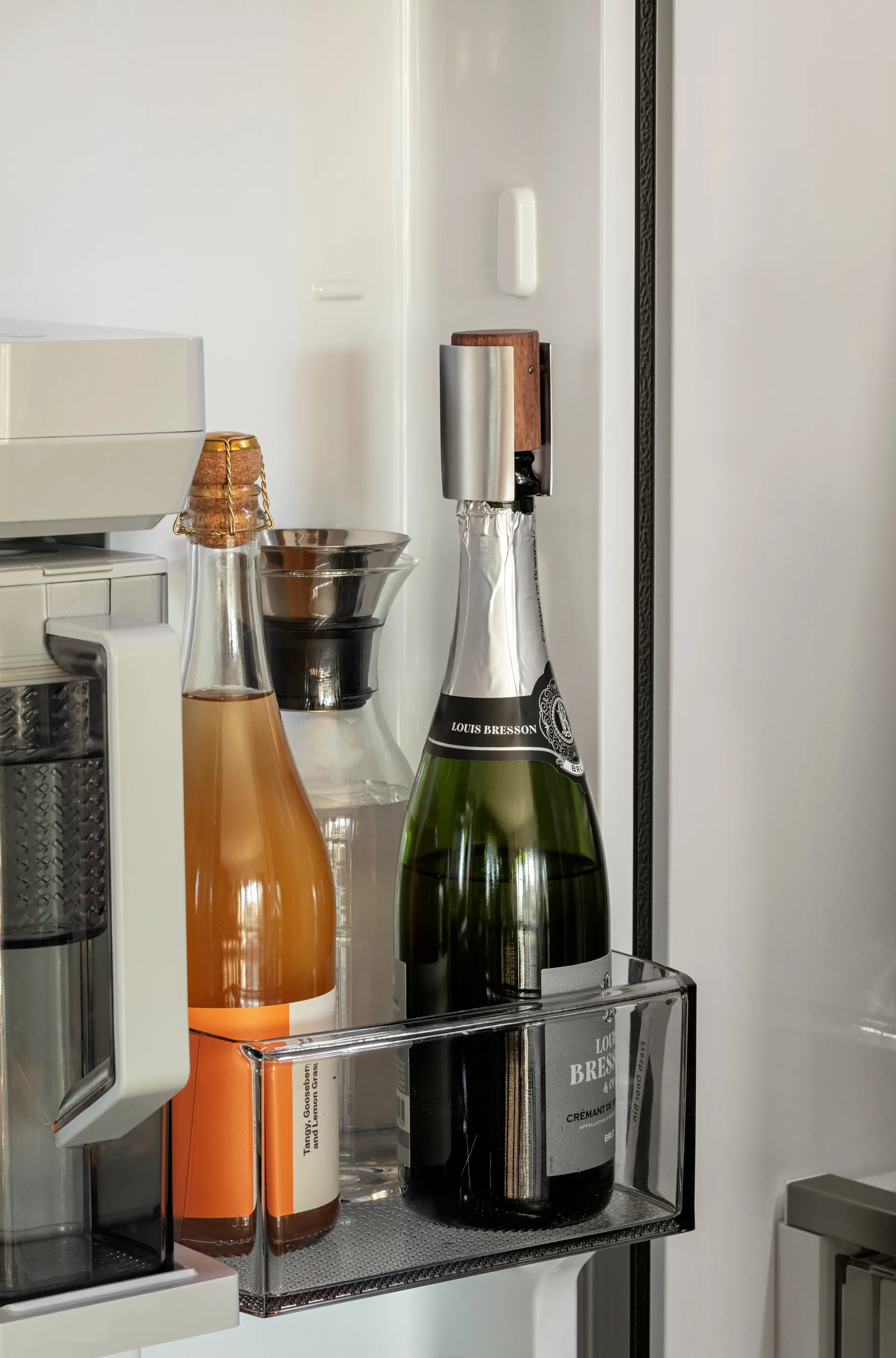 Liquid Lounge champagneprop, Valnød Eva Solo