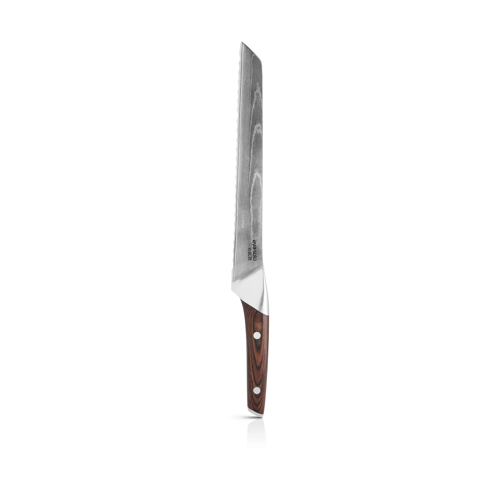 Nordic Kitchen brødkniv 24 cm, Damaskusstål Eva Solo