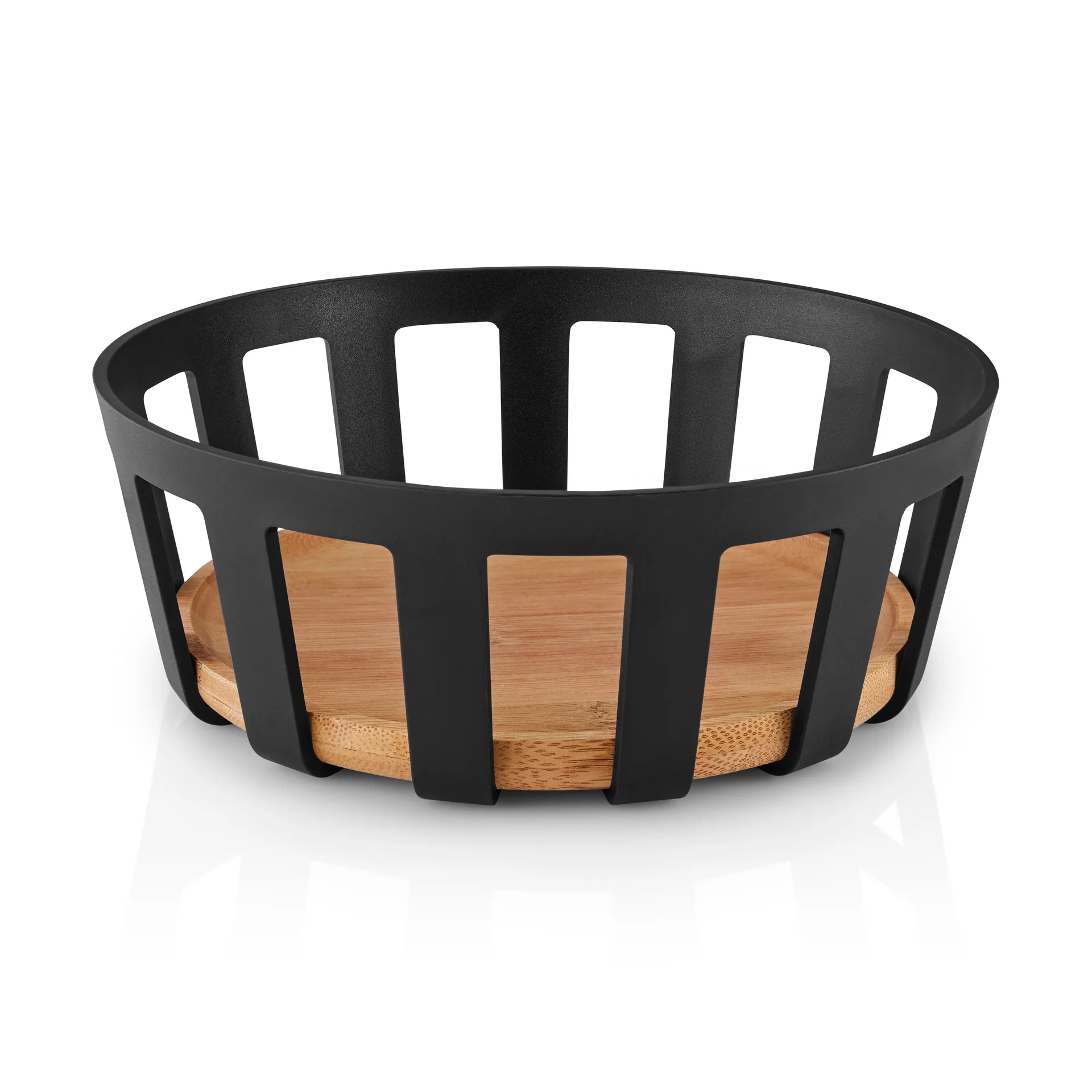Nordic Kitchen brødkurv, Black, large, Ø24,5 cm Eva Solo