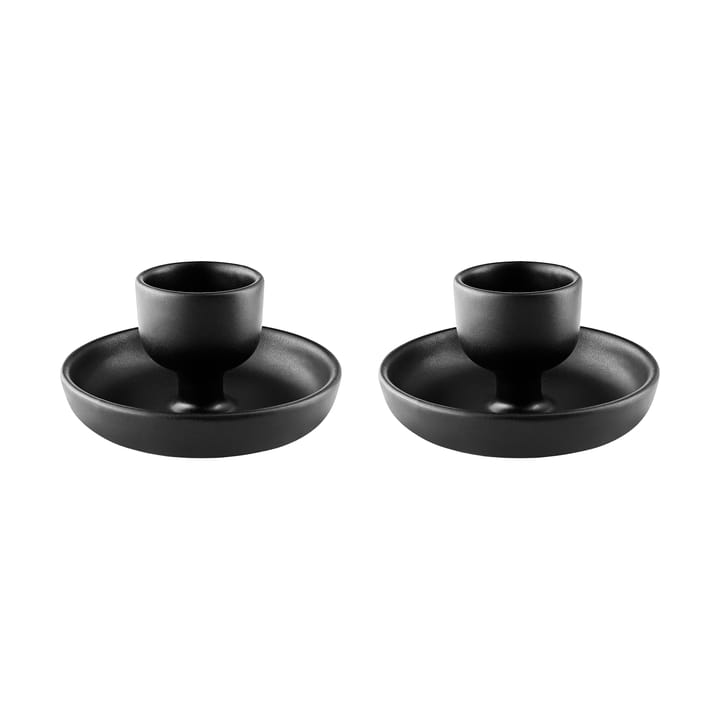 Nordic kitchen æggebæger 2-pak - Black - Eva Solo