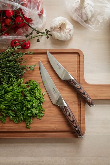 Nordic Kitchen grøntsagskniv 13 cm - Damaskusstål - Eva Solo