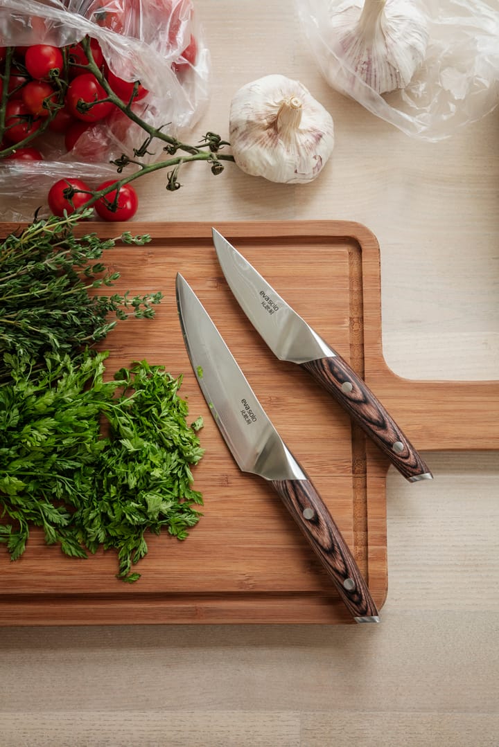 Nordic Kitchen grøntsagskniv 13 cm, Damaskusstål Eva Solo