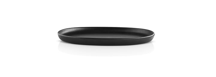 Nordic kitchen oval tallerken 18,5x26 cm - Sort - Eva Solo