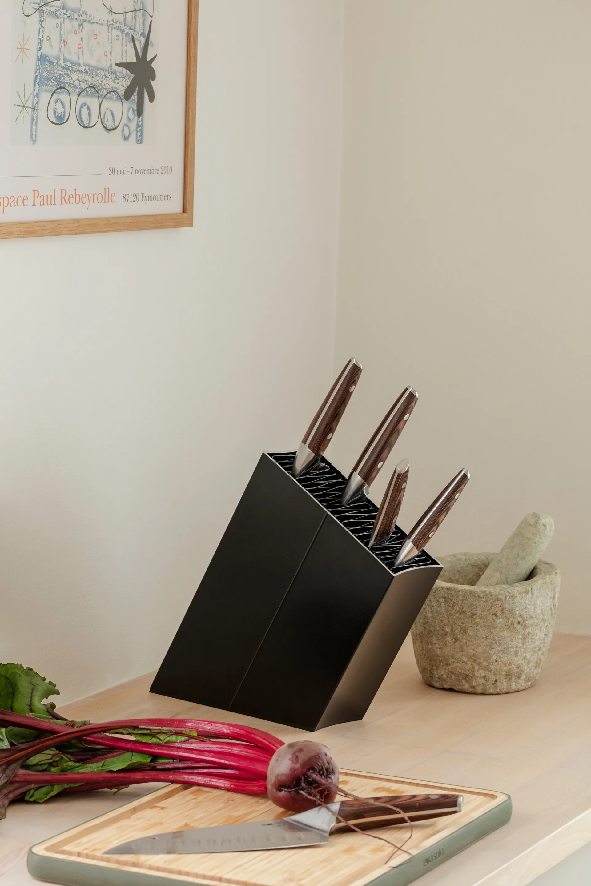 Nordic Kitchen santokukniv 18 cm, Damaskusstål Eva Solo