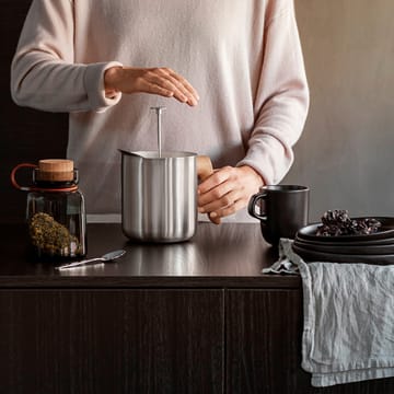Nordic Kitchen stempelkande til te - Rustfrit stål - Eva Solo