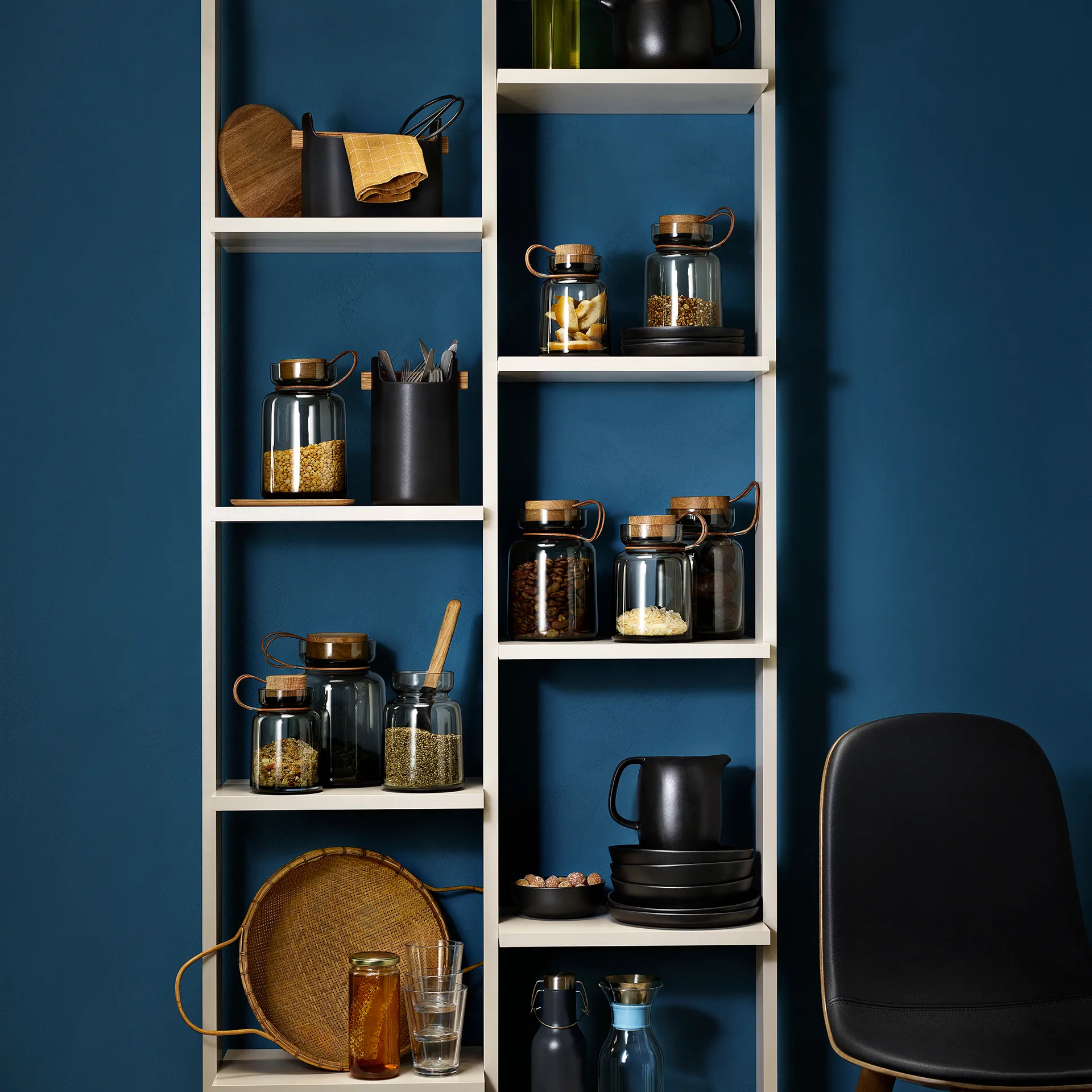 Silhouette opbevaringsglas smokey grey, 0,7 L Eva Solo