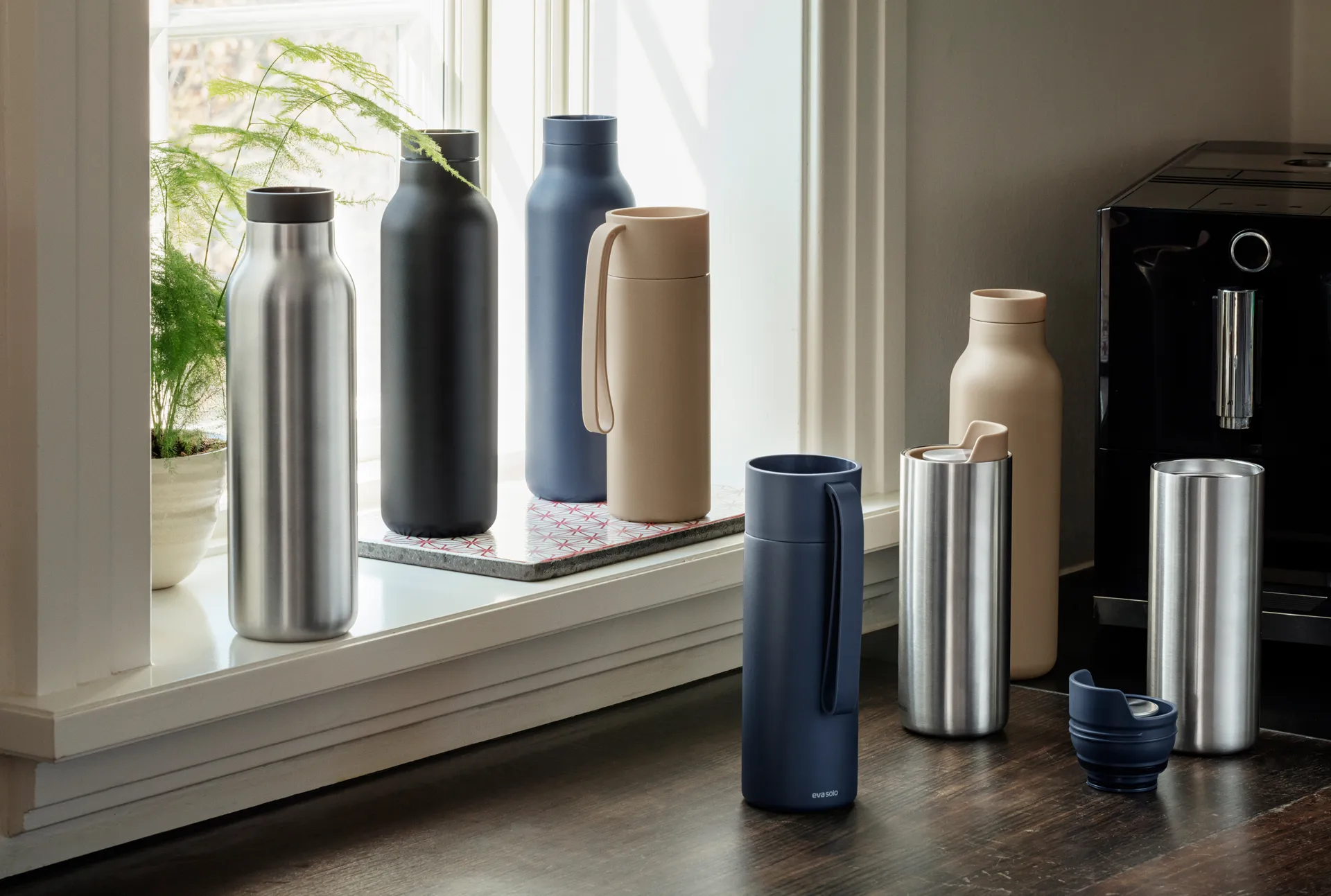 Urban termoflaske 0,7 L, Steel-black Eva Solo