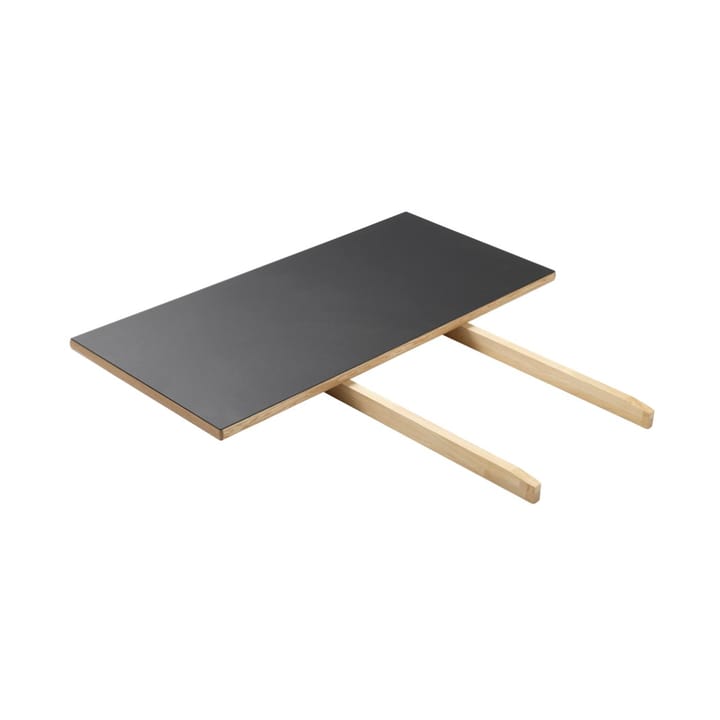 C35 tillægsplade - 95x45 cm black-oak nature lacquered - FDB Møbler
