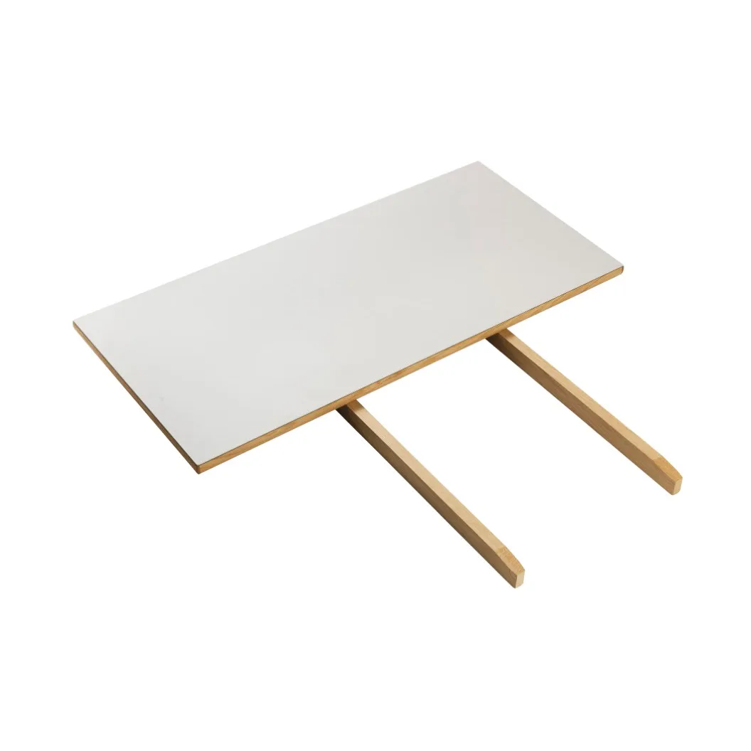 C35 tillægsplade, 95x45 cm light grey-oak nature lacquered FDB Møbler