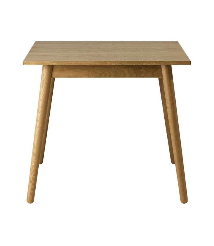 C35A spisebord 82x82 cm - Oak nature-oak nature lacquered - FDB Møbler