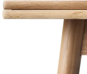 C35AH spisebord dutch extract 82x82 cm - Oak nature-oak nature lacquered - FDB Møbler