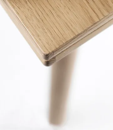 C35AH spisebord dutch extract 82x82 cm - Oak nature-oak nature lacquered - FDB Møbler