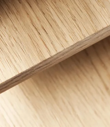 C35AH spisebord dutch extract 82x82 cm - Oak nature-oak nature lacquered - FDB Møbler