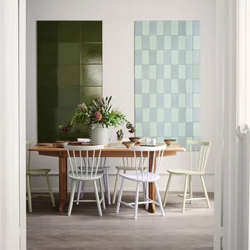 C64 Shaker spisebord 90x180 cm - Oak solid oiled - FDB Møbler