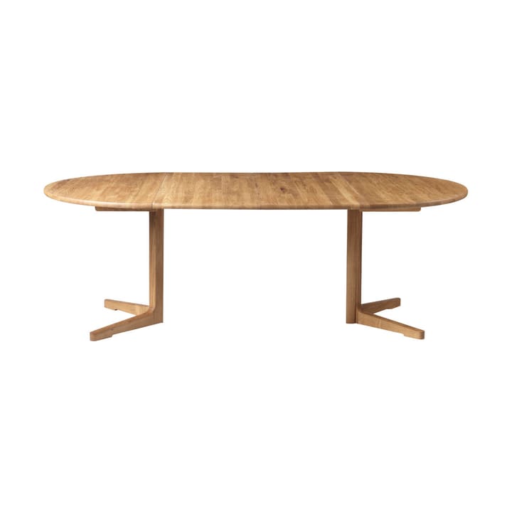 C69E Ry spisebord med 2 tillægsplader - Oak nature oiled - FDB Møbler