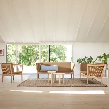 D108 Ragnesminde sidebord Ø35 cm - Nature - FDB Møbler