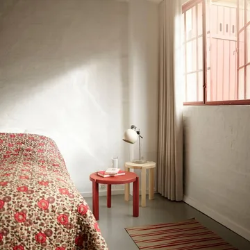 D108 Ragnesminde sofabord Ø48 cm - Carmine red - FDB Møbler