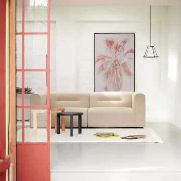 D108 Ragnesminde sofabord Ø48 cm - Midnight blue - FDB Møbler