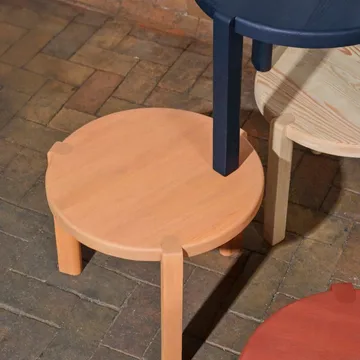 D108 Ragnesminde sofabord Ø48 cm - Peach - FDB Møbler