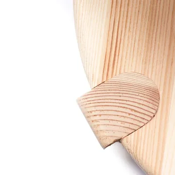 D108 Ragnesminde sofabord Ø48 cm - Pine untreated - FDB Møbler