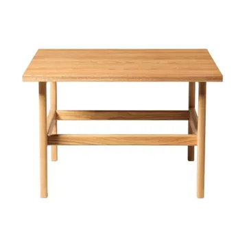 D33 sofabord 80x80 cm - Oak solid oiled - FDB Møbler