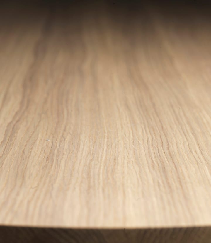 F24 Radius bænk, Oak nature lacquered 45x145 cm FDB Møbler