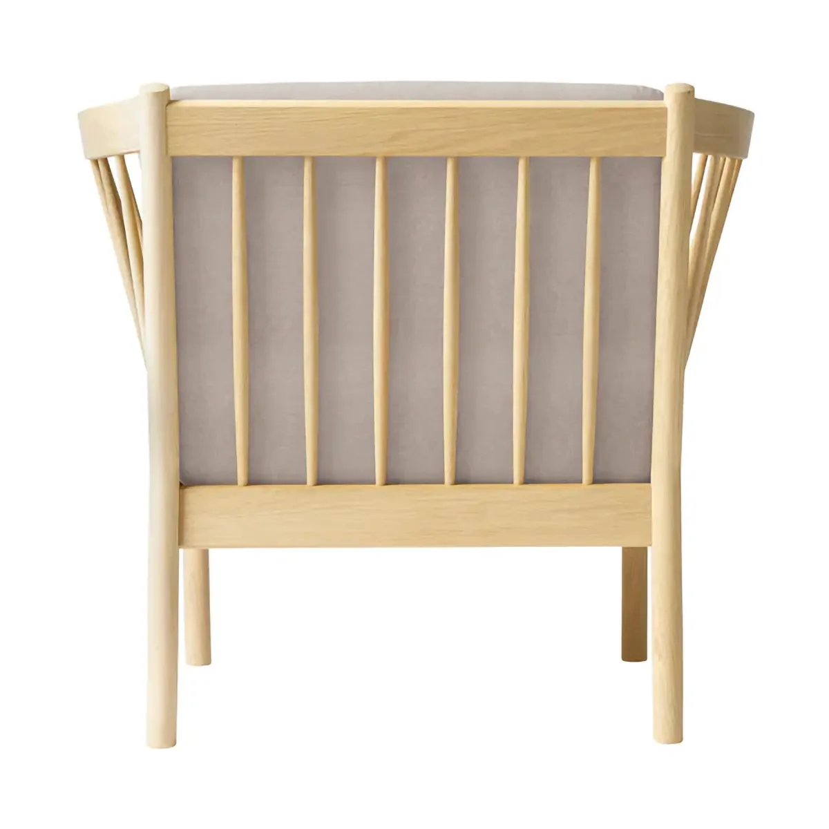 J146 Lænestol, Oak lacquered-beige FDB Møbler