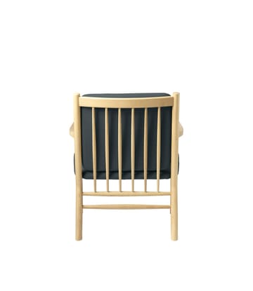 J147 Lænestol - Oak nature lacquered-dark green - FDB Møbler