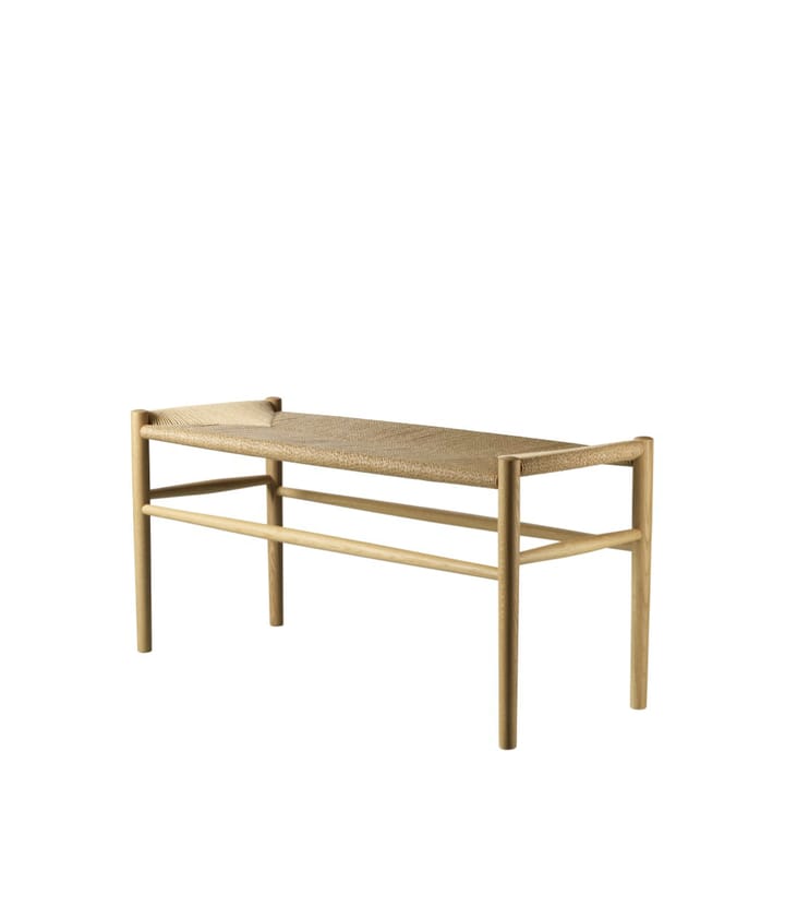 J163 Klaverbænk, Oak nature lacquered FDB Møbler
