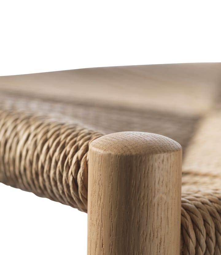 J164C Counter Squared barstol, Oak nature lacquered FDB Møbler