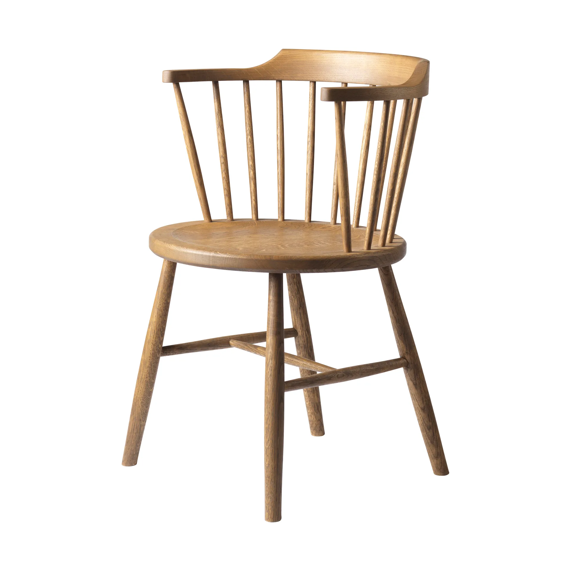 J18 stol, Oak brown oiled FDB Møbler