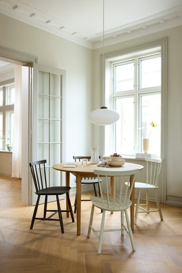 J46 stol - Beech dusty green painted - FDB Møbler