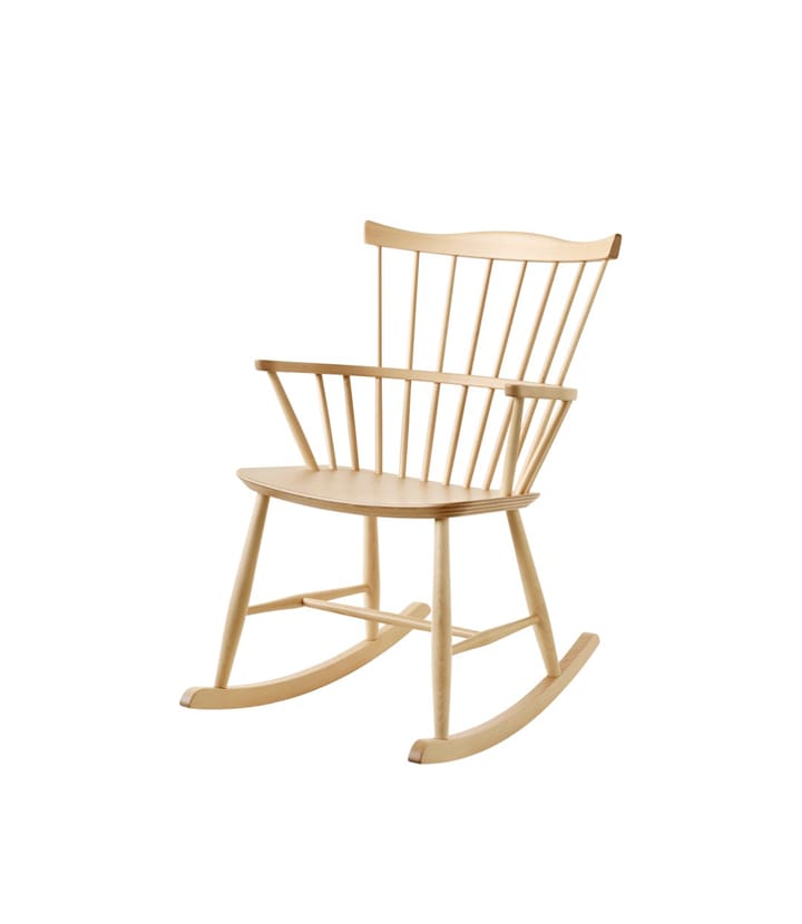 J52G gyngestol, Beech nature lacquered FDB Møbler