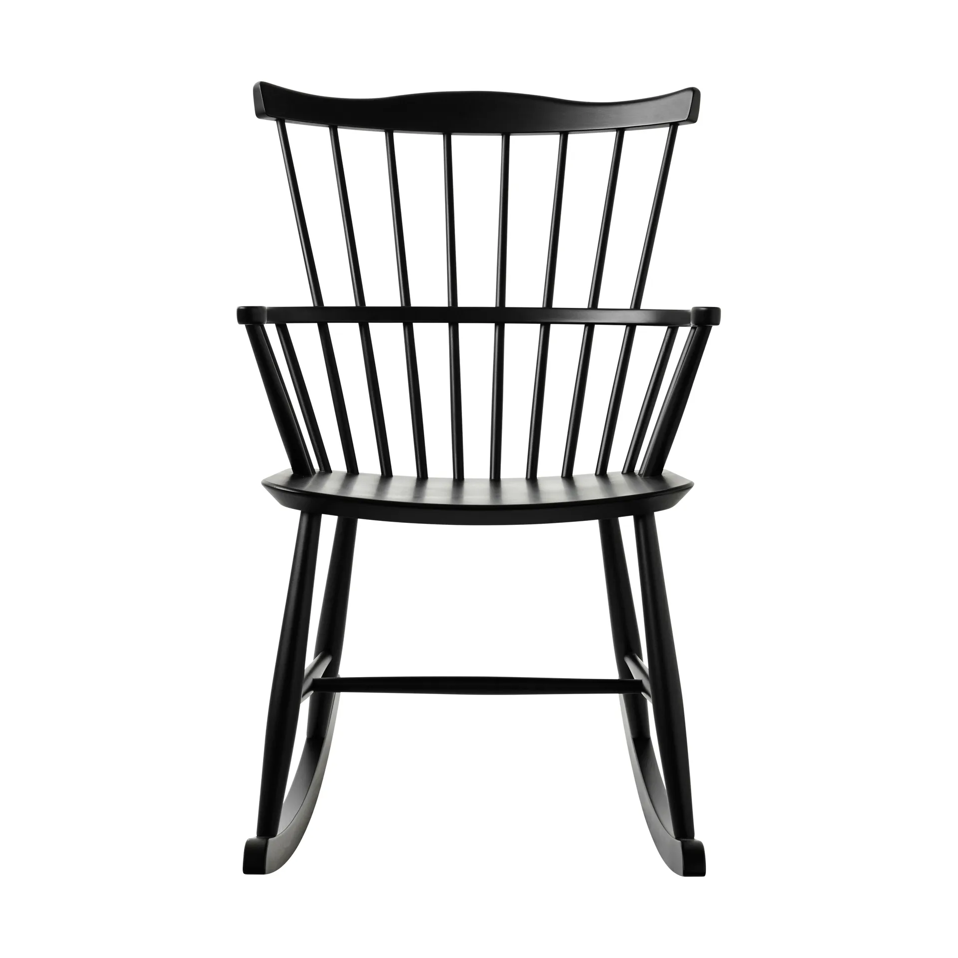 J52G gyngestol, Beech Ral 9005 FDB Møbler