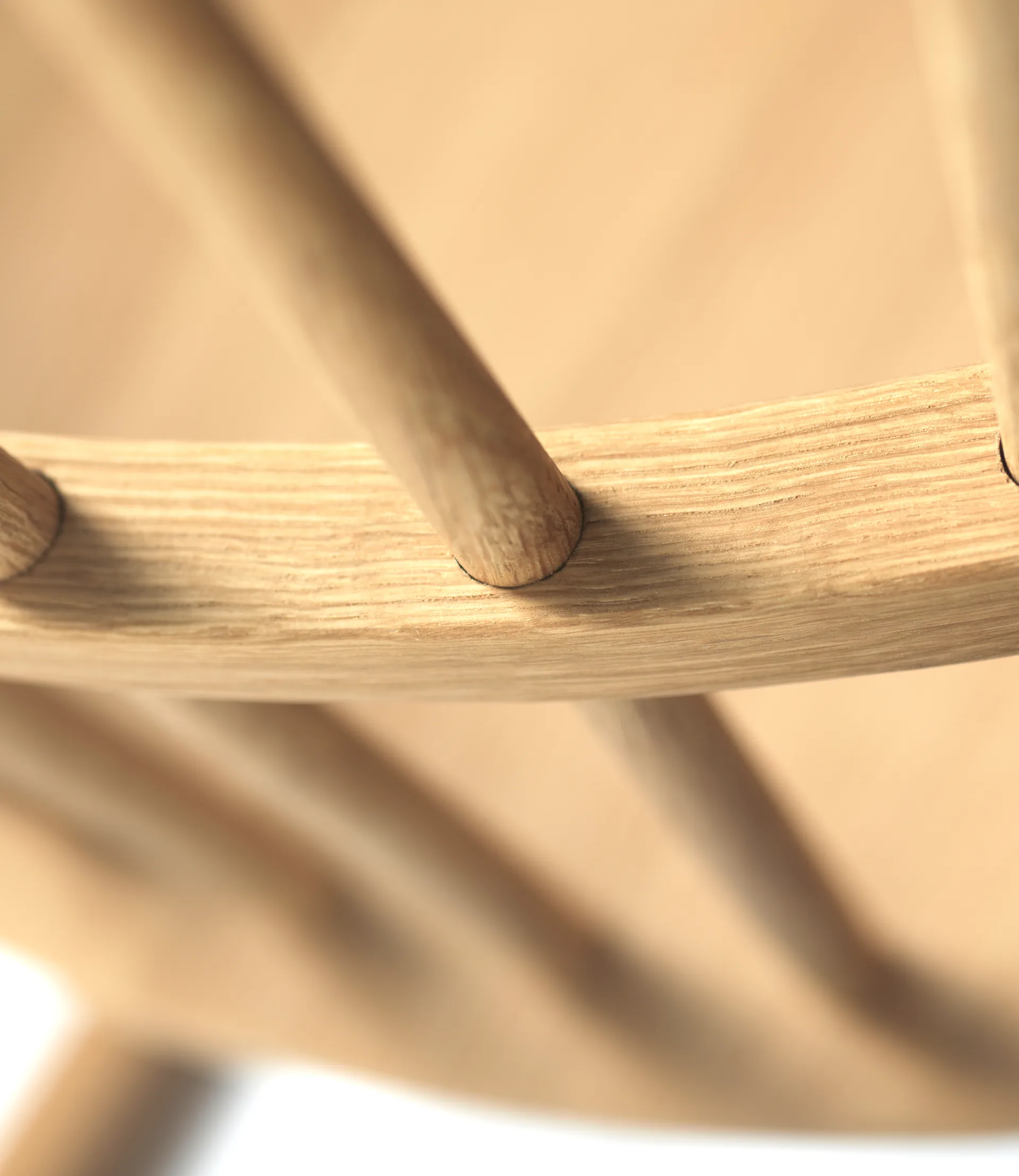 J52G gyngestol, Oak nature oil FDB Møbler