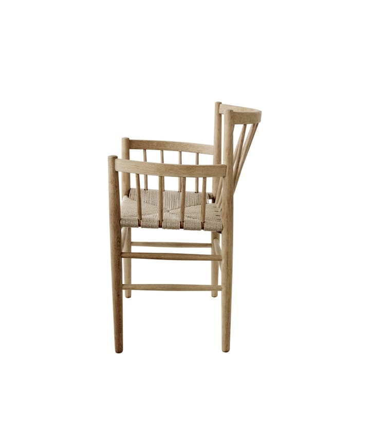 J81 armstol, Oak nature oiled FDB Møbler