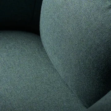 L35 Gesja Wing Chair lænestol - Green-lacquered oak - FDB Møbler