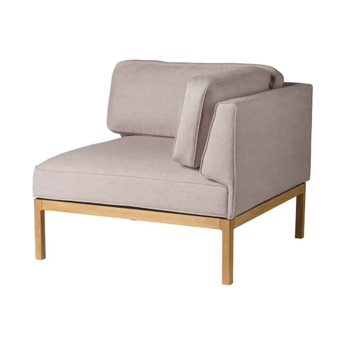 L37 7-9-13 sofamodul højre hjørne 90 cm, Stone-lacquered oak FDB Møbler