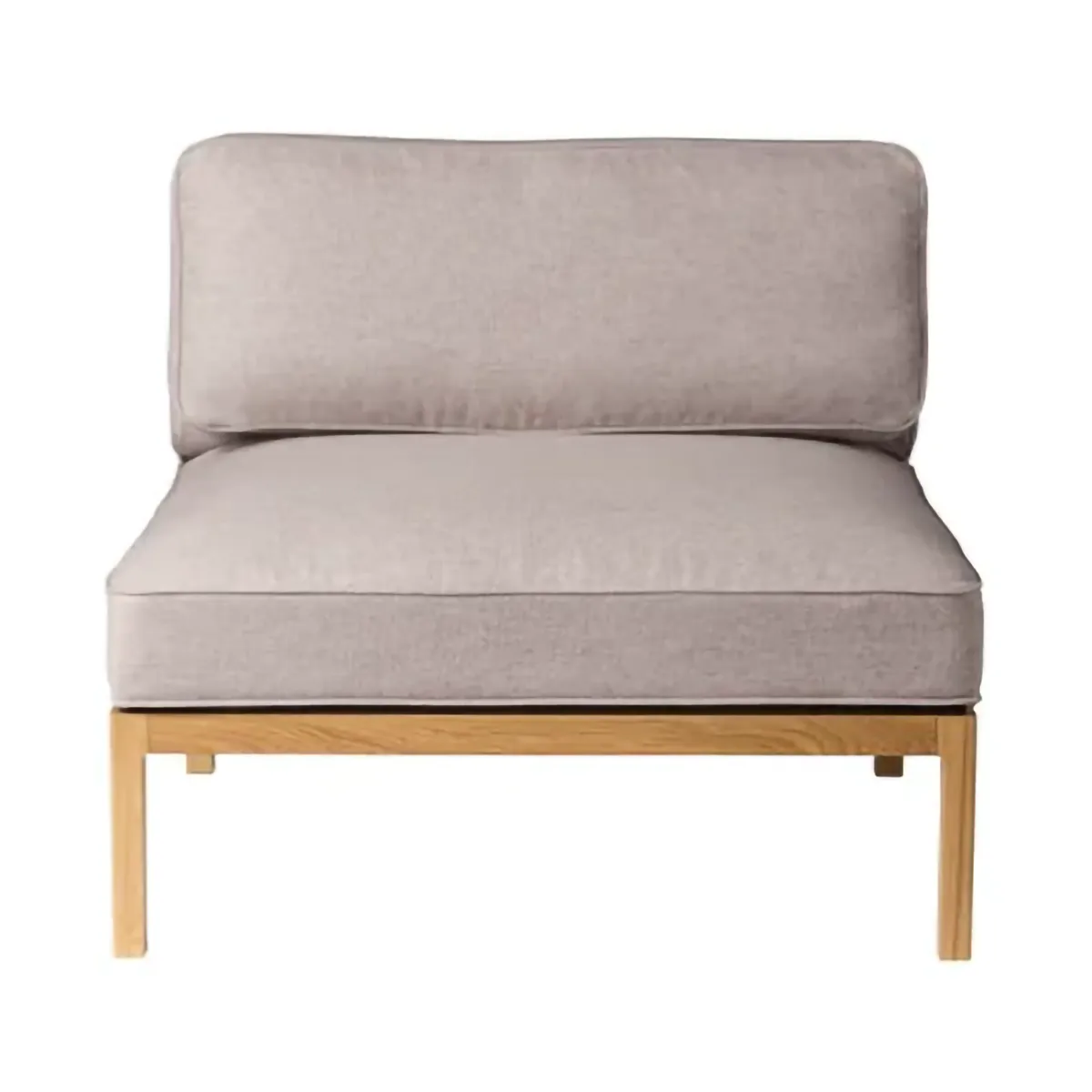L37 7-9-13 sofa­modul midterdel 90 cm, Stone-lacquered oak FDB Møbler